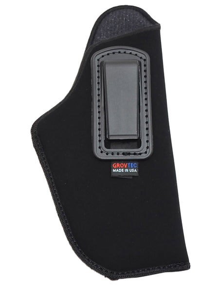 GrovTec GTHL14115R Inside The Pants IWB Size 15 Black Suede Holster Large Semi-Auto 3-4" Barrel Right Hand