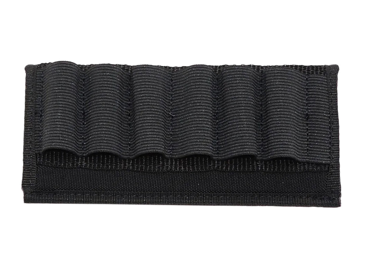 GrovTec GTAC87 Nylon 6rd Shotgun Shell Belt Slide with Elastic Loops Fits 2.25" Belts