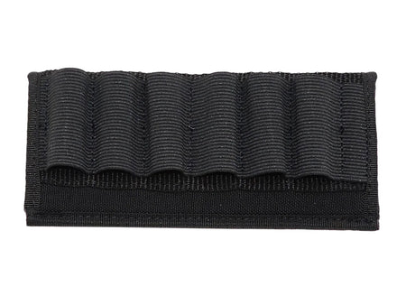 GrovTec GTAC87 Nylon 6rd Shotgun Shell Belt Slide with Elastic Loops Fits 2.25" Belts