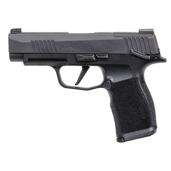 dSIG SAUER P365XL 9MM 3.7" BLACK MS 2-12RD OPTC PLTE CVR