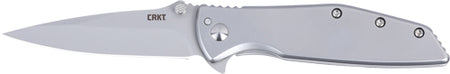 CRKT SLAG 3.93" ASSISTED OPEN PLAIN EDGE BEAD BLAST FINISH