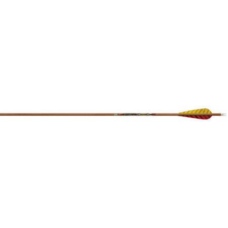 Easton Axis 5mm Traditional Arrows 600 with 4 in. Feathers 6 pk.