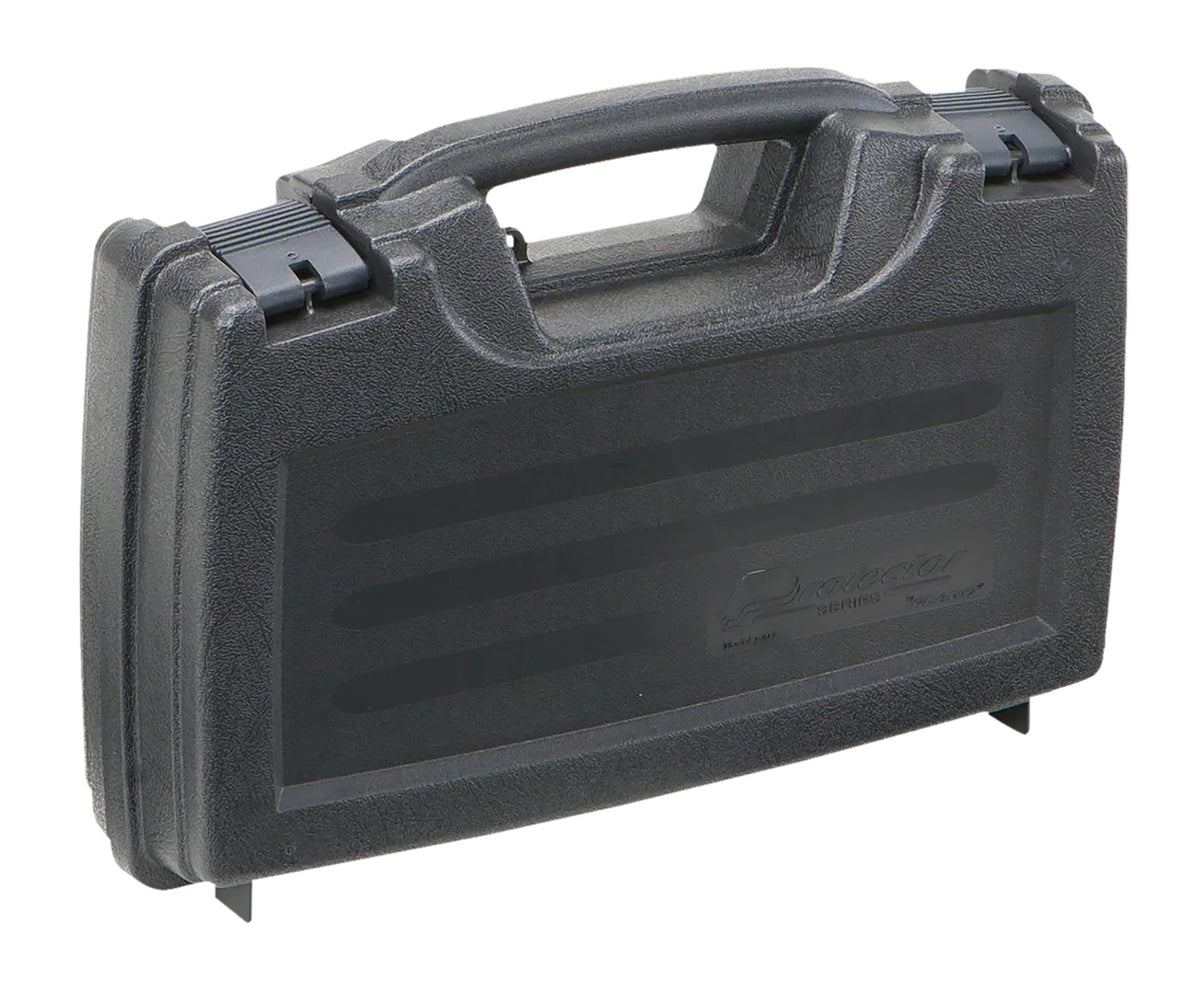 Plano 140300 Protector Pistol Hard Case Black with Padlock Tabs