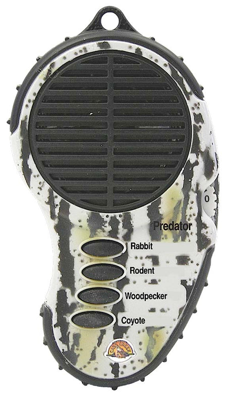 Cass Creek 334 Mini Electronic Predator Call Pocket Size 4 Sounds, Brown Plastic