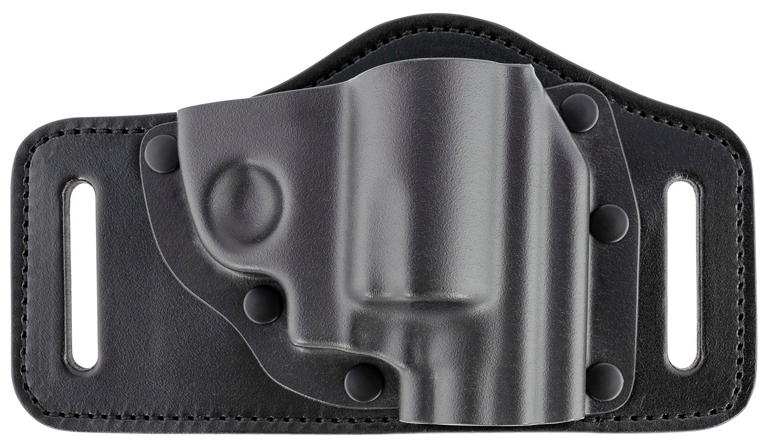 Galco TacSlide OWB Black Kydex/Leather Fits Glock 43/Springfield Hellcat/M&P Shield EZ Right Hand