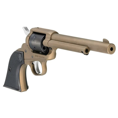 dRUGER WRANGLER 22LR REVOLVER 6.5" BURNT BRONZE 6RD