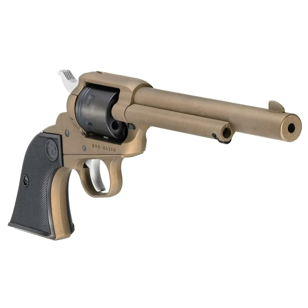 dRUGER WRANGLER 22LR REVOLVER 6.5" BURNT BRONZE 6RD