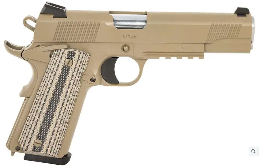 SDS TISAS 1911 DUTY B45RDG 45ACP PSTL CERAK FDE W/RL