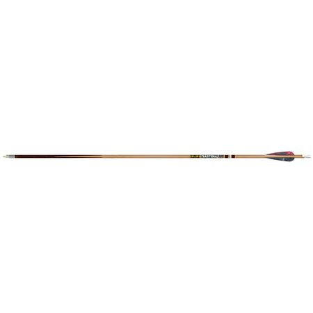 Gold Tip Traditional Classic 500 Spine Arrows 4 in. Feather Fletched 6 pk.