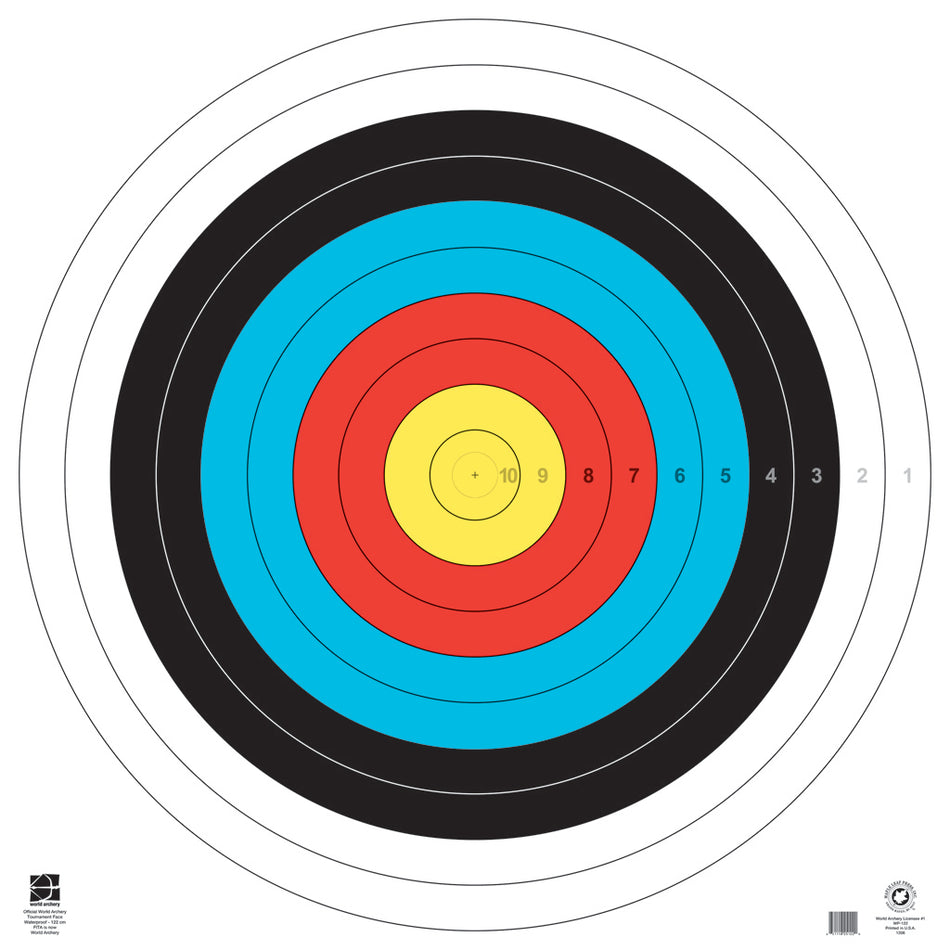 Maple Leaf 122 cm Archery Target Face Waterproof Material 15 pk