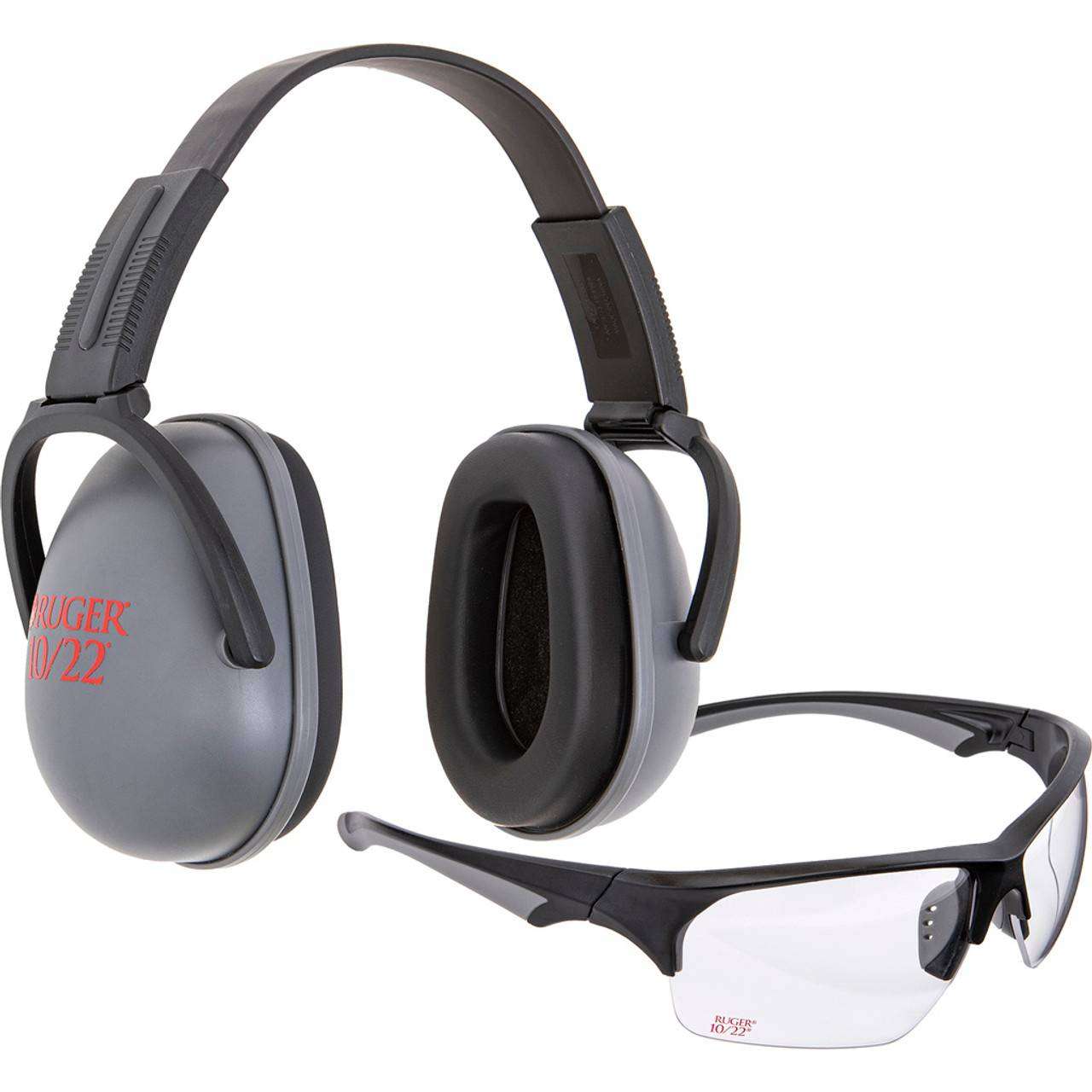 Allen Ruger 10/22 Passive Shooting Muff and Glasses Set