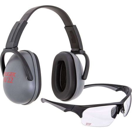 Allen Ruger 10/22 Passive Shooting Muff and Glasses Set