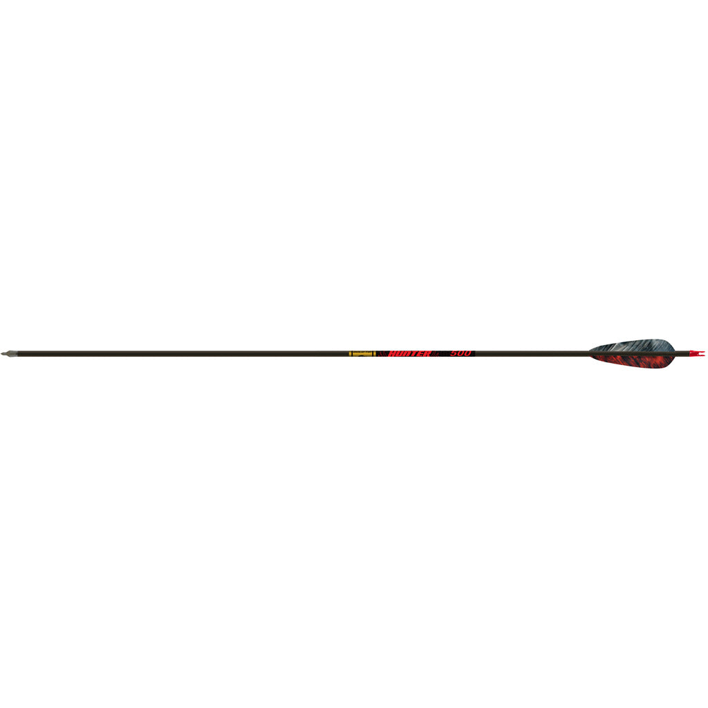 Gold Tip Hunter 500 Spine Arrows 4-Inch Feathers 6 pk.