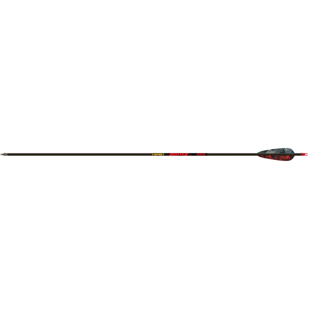 Gold Tip Hunter 400 Spine Arrows 4-Inch Feathers 6 pk.