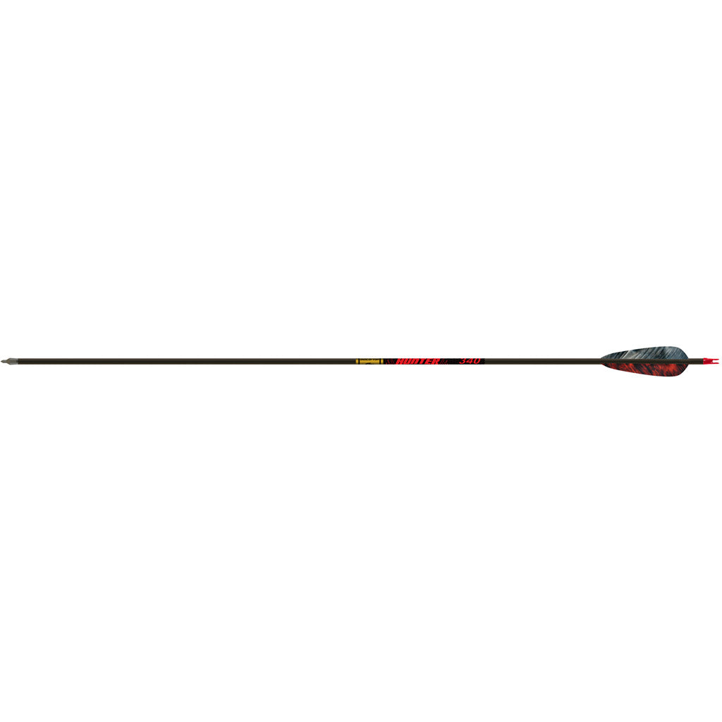 Gold Tip Hunter 340 Spine Arrows 4-Inch Feathers 6 pk.