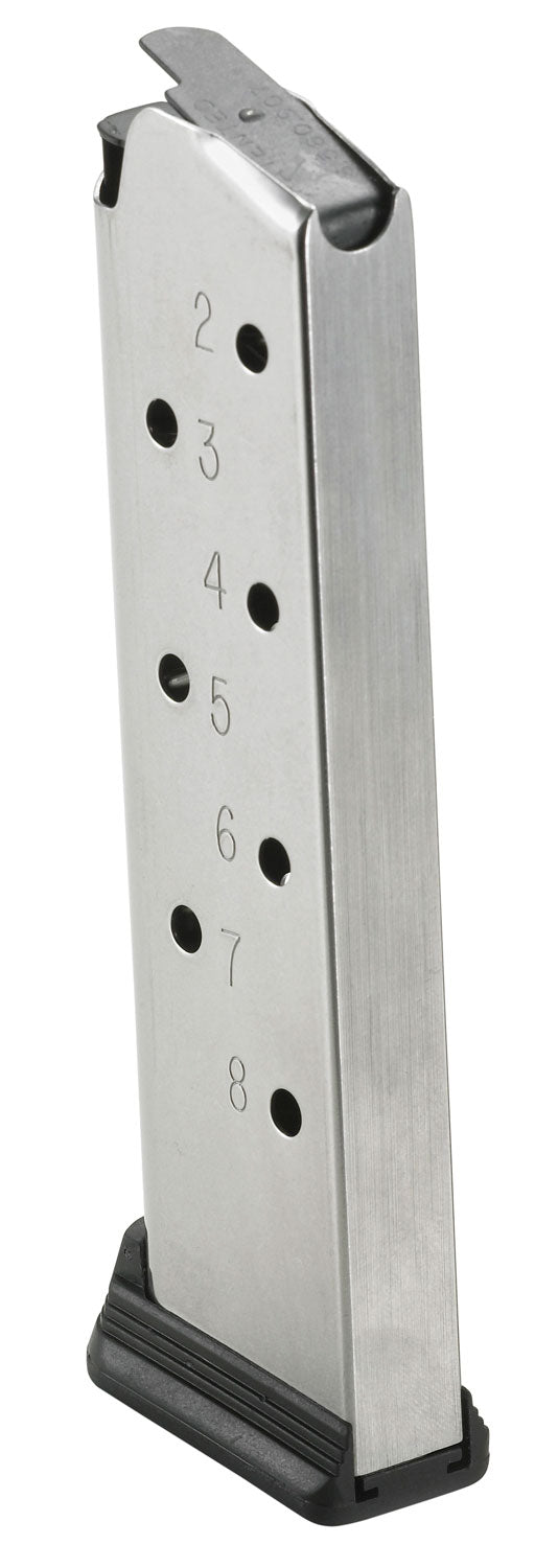 Ruger SR1911 90365 .45 ACP 8rd Stainless Steel Handgun Magazine