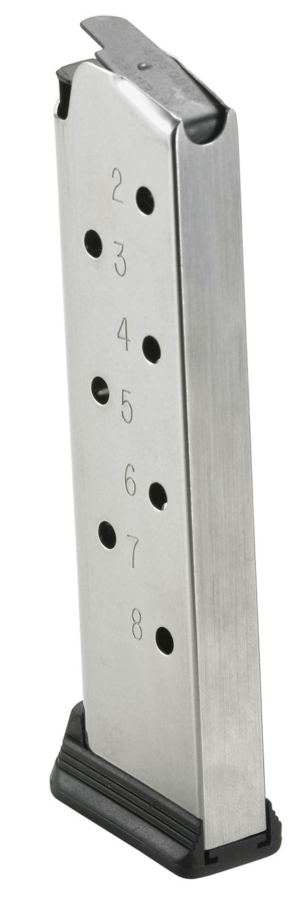 Ruger SR1911 90365 .45 ACP 8rd Stainless Steel Handgun Magazine