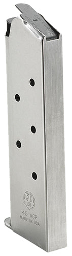 Ruger SR1911 90366 .45 ACP 7rd Stainless Steel Handgun Magazine