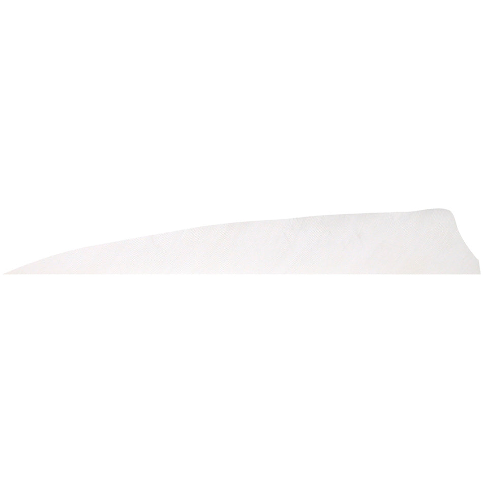 Gateway White Shield Cut 5 in. RW Arrow Feathers 100 Pk.