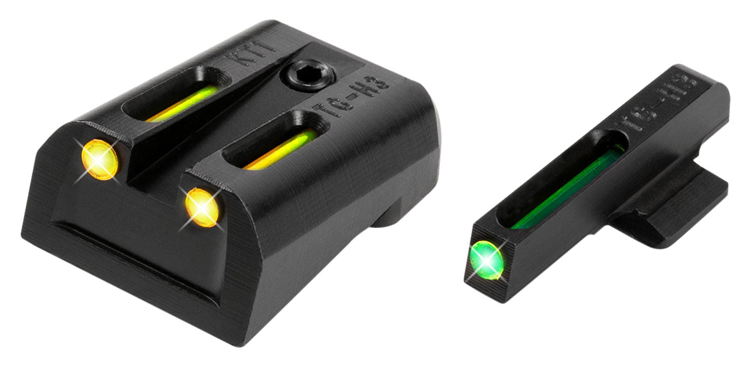 TruGlo TG131KTY TFO Day/Night Tritium Fiber Optic Sights Kimber 1911 Models