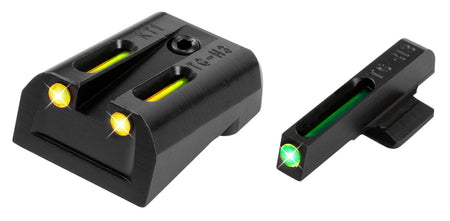 TruGlo TG131KTY TFO Day/Night Tritium Fiber Optic Sights Kimber 1911 Models