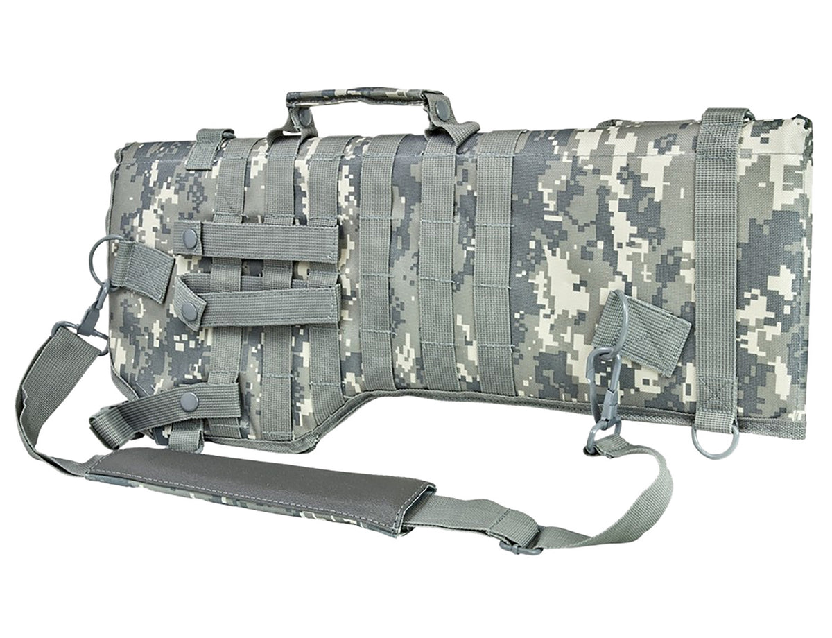 NcStar VISM Digital Camo Tactical Scabbard 28.5 Inch MOLLE Compatible D-Rings