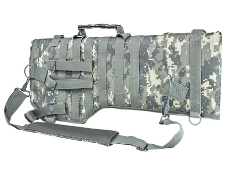 NcStar VISM Digital Camo Tactical Scabbard 28.5 Inch MOLLE Compatible D-Rings