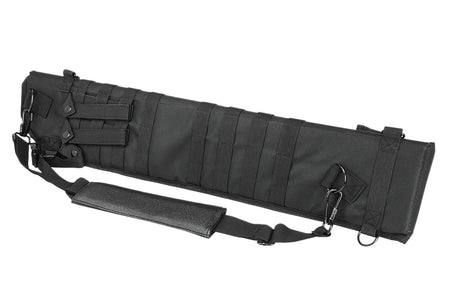 NcStar VISM Tactical Shotgun Scabbard Black 29-34.75 Inch D-Ring Ambidextrous Use