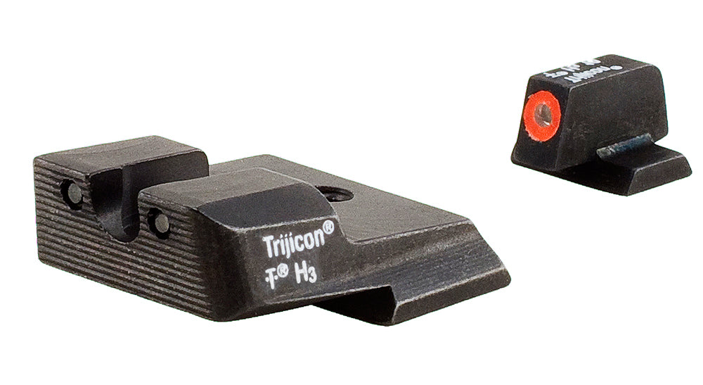 Trijicon 600556 HD Tritium Night Sight Set Orange Outline Front for S&W M&P M2.0 Pistols
