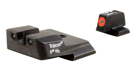 Trijicon 600556 HD Tritium Night Sight Set Orange Outline Front for S&W M&P M2.0 Pistols