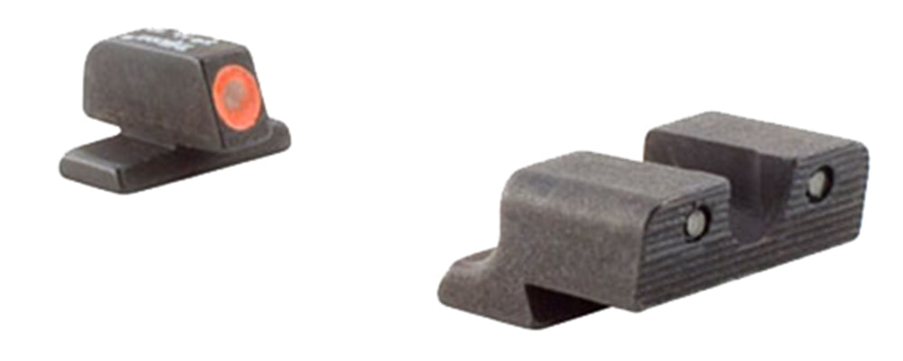 Trijicon 600581 HD Tritium Night Sight Set Orange Outline Front for Springfield XD and XD-M Models