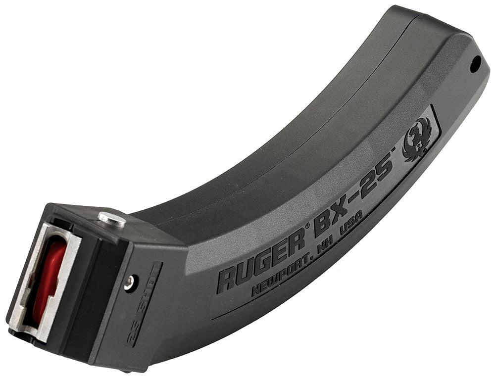 Ruger BX-25 90361 .22 LR 25rd Black Magazine for 10/22, 77/22, SR & Charger