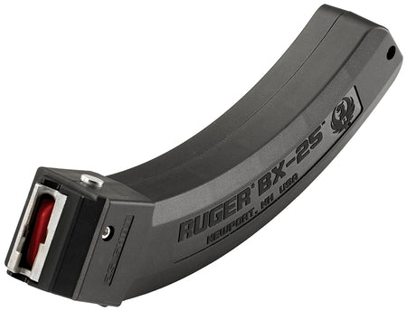Ruger BX-25 90361 .22 LR 25rd Black Magazine for 10/22, 77/22, SR & Charger