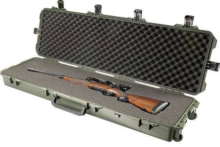 Pelican IM3300X0001 Storm 53" Long Gun Case OD Green HPX Resin with Wheels