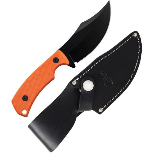 Case Knives CT3 Hunter Orange Textured G10 with Included Leather Sheath