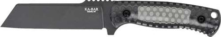 KA-BAR Les George Cool Name 4.62" Sheepsfoot Blade Fixed Knife with Sheath