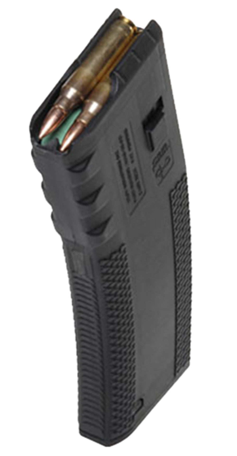 Troy Ind SMAGSIN00BT00 BattleMag 30-Round .223 Rem/5.56 NATO AR-Platform Magazine Black Polymer