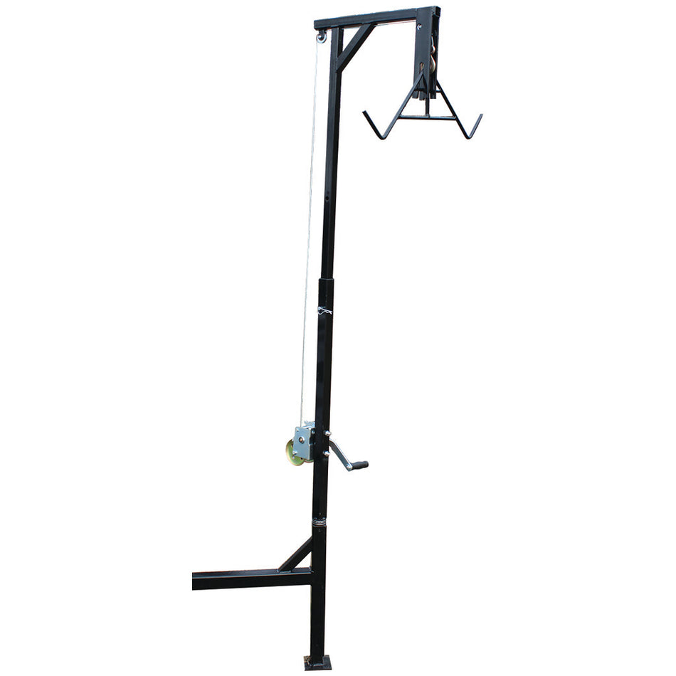 HME Truck Hitch Game Hoist with Winch System 400 lb Rated