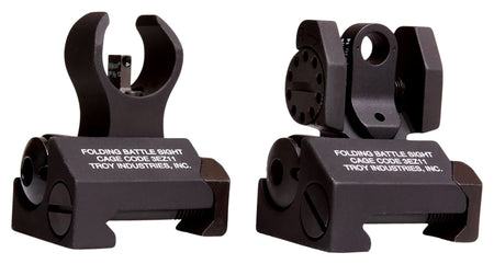 Troy Industries Micro Tritium BattleSight Set HK Front Round Rear Black Anodized