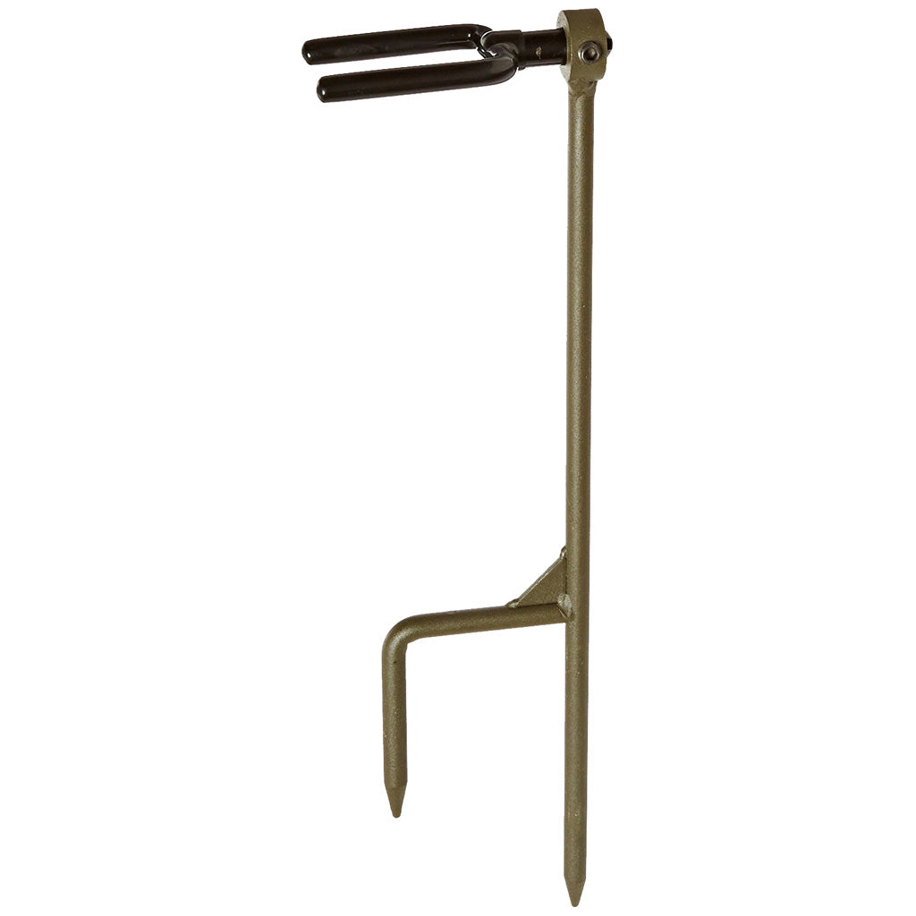HME Archers Ground Stake Bow Rest with Rubber Coating