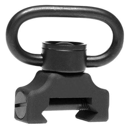 Troy Ind QD360 Mount With 360-Degree Push Button Swivel Black Steel SMOUPBS00BT00