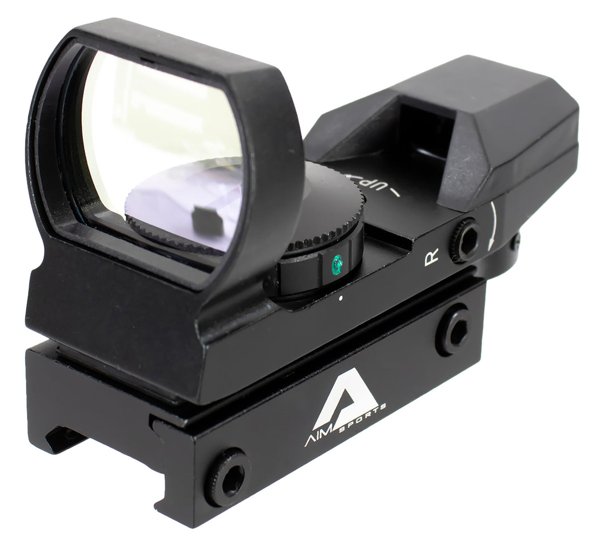 Aim Sports RT403 Matte Black Classic Red/Green Dual-Illuminated Reflex Sight 1x34mm