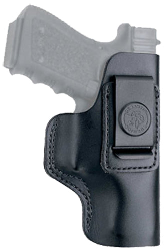 DeSantis Gunhide 031BAE1Z0 Insider Appendix IWB Black Leather Holster Glock 26 Gen5/Walther PPS Right Hand