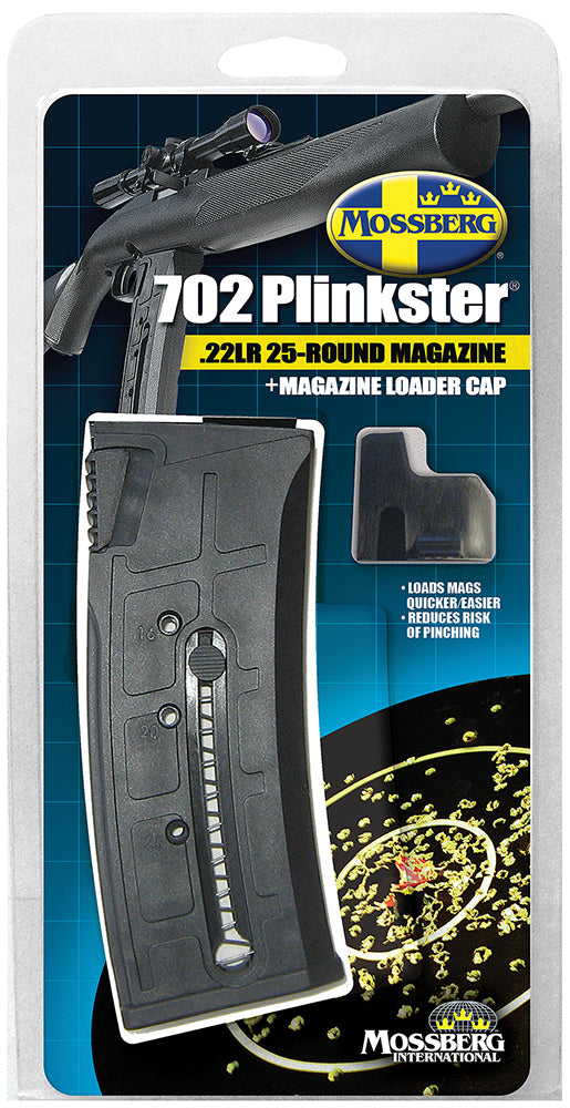 Mossberg 95725 .22 LR 25rd Spare Magazine for 702 Plinkster Black Polymer
