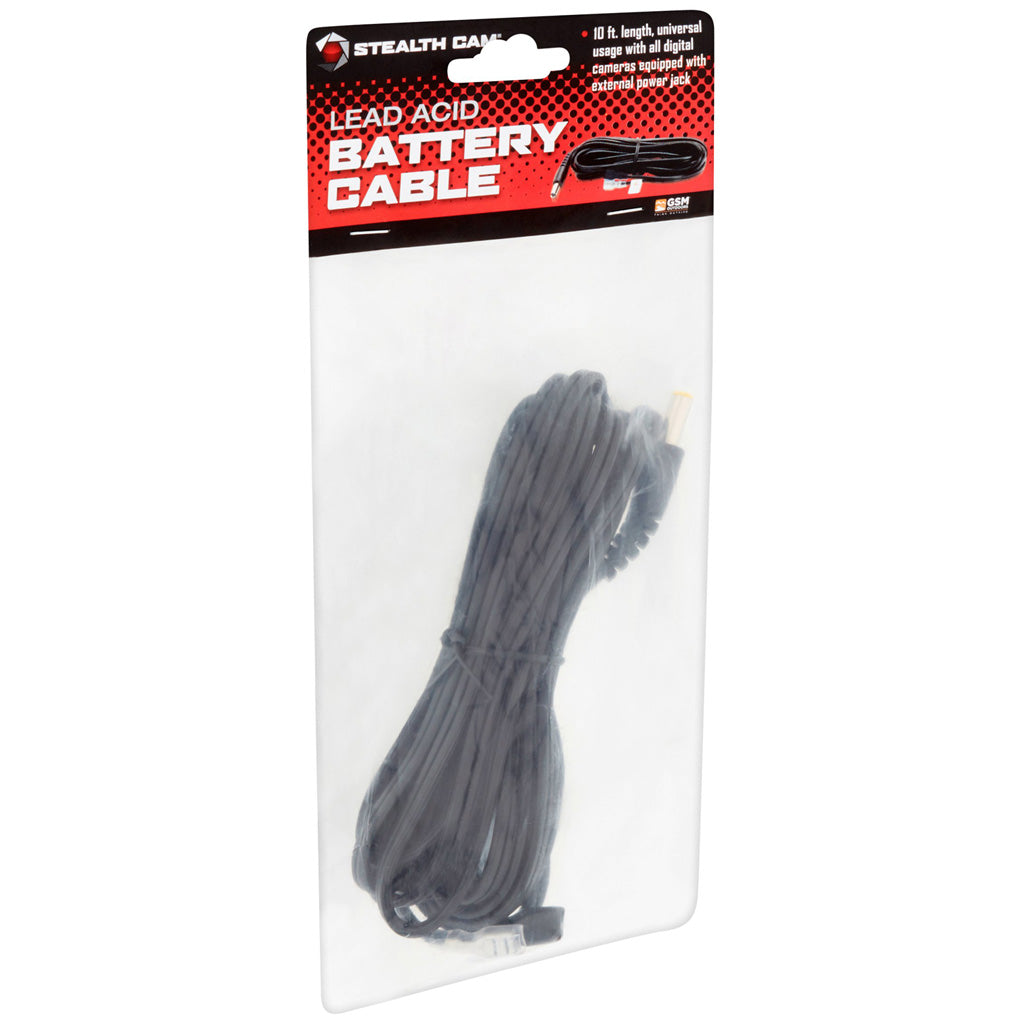Stealth Cam 10 Foot External Battery Cable