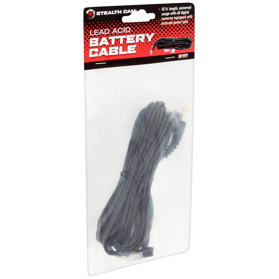 Stealth Cam 10 Foot External Battery Cable