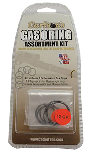 Carlson's 00066 Graphite Coated Gas O-Ring Kit for Remington, Beretta, Winchester & Other Autoloaders