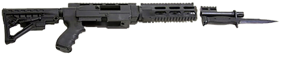 Archangel AA556R Ruger 10/22 AR-15 Style Conversion Stock Black 6 Position