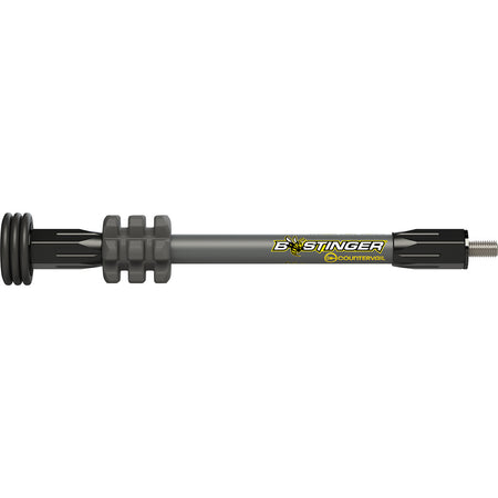 Bee Stinger MicroHex Grey Hunting Stabilizer 10 in.