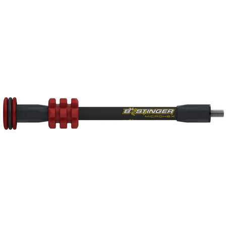 Bee Stinger MicroHex Red Hunting Stabilizer 8 in.